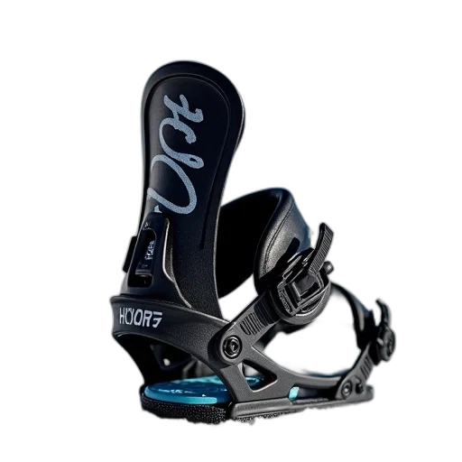 shoes, black, snowboard, binding transparent PNG cut-out