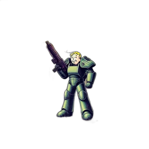 robot, weapon, staff, pixel art transparent PNG cut-out