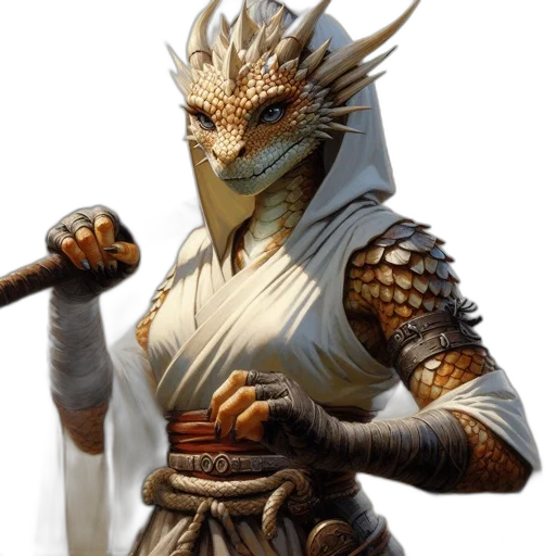 dragon, staff, sword, mask transparent PNG cut-out