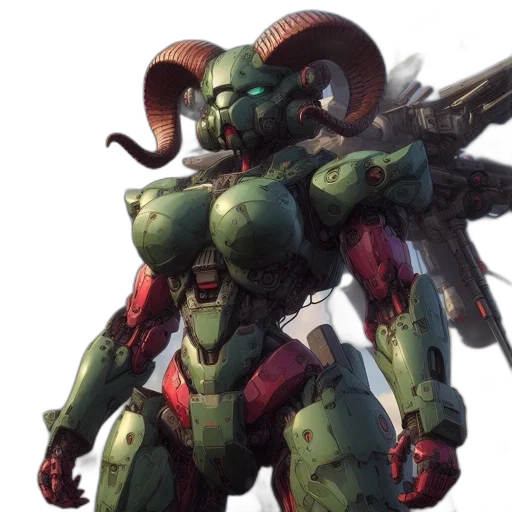 robot, weapon, dragon, concept art transparent PNG cut-out