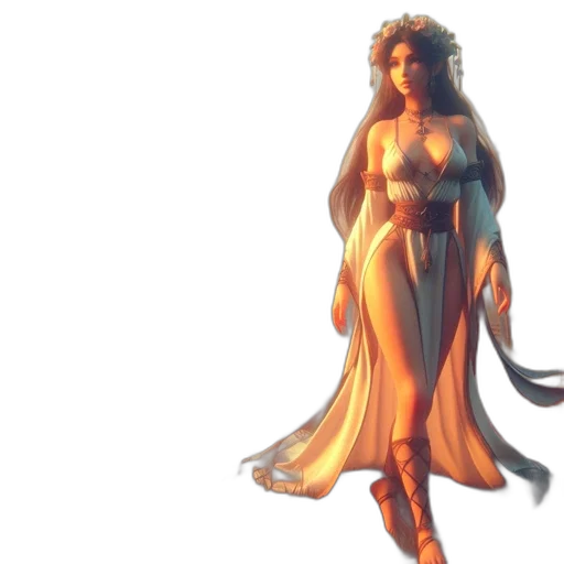 dress, concept art, fantasy art, pixel art transparent PNG cut-out