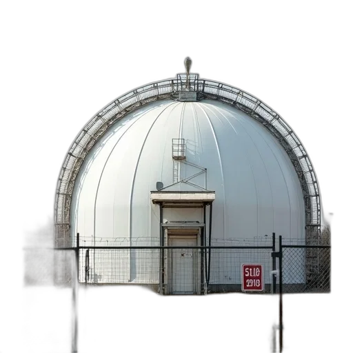 building, staff, umbrella, robot transparent PNG cut-out