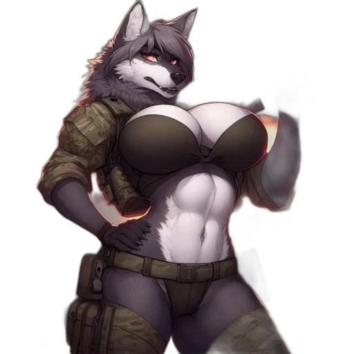 weapon, staff, jacket, animal transparent PNG cut-out