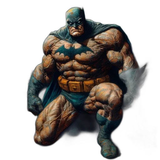 comic book art, concept art, photorealistic, fantasy art transparent PNG cut-out