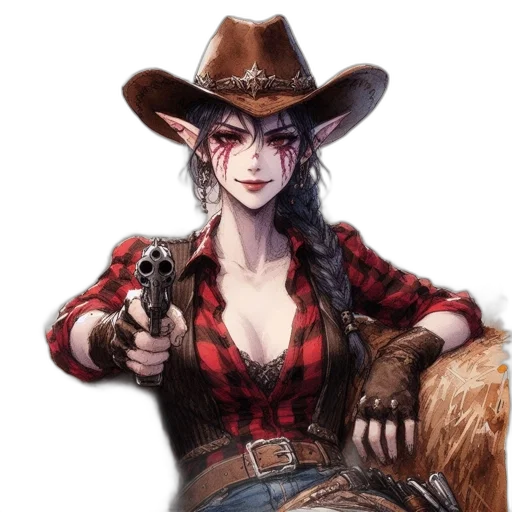 weapon, animal, hat, concept art transparent PNG cut-out