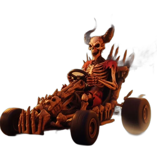 car, concept art, 3d render, fantasy art transparent PNG cut-out
