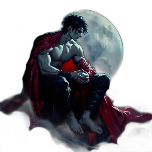 comic book art, fantasy art, concept art, photorealistic transparent PNG cut-out