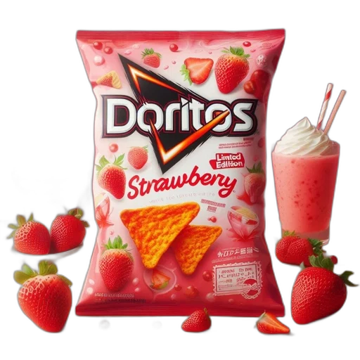 food, vaporwave, doritos, package transparent PNG cut-out