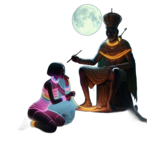 concept art, fantasy art, night, outer space transparent PNG cut-out