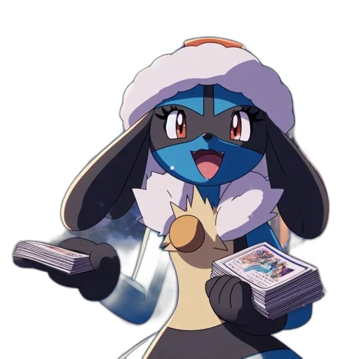 staff, hat, weapon, creature transparent PNG cut-out