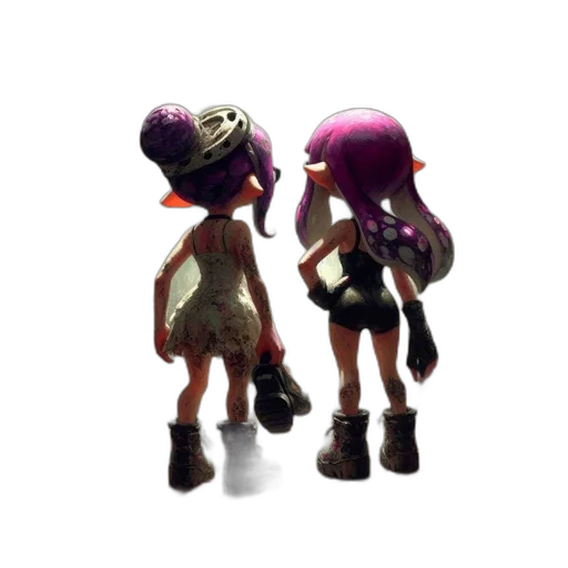 hat, dress, hair, weapon transparent PNG cut-out