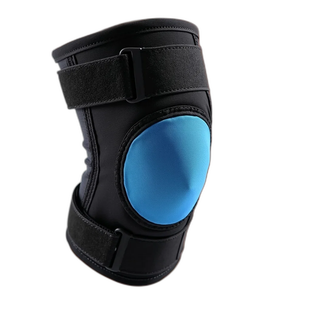 shoes, 3d render, black, knee transparent PNG cut-out