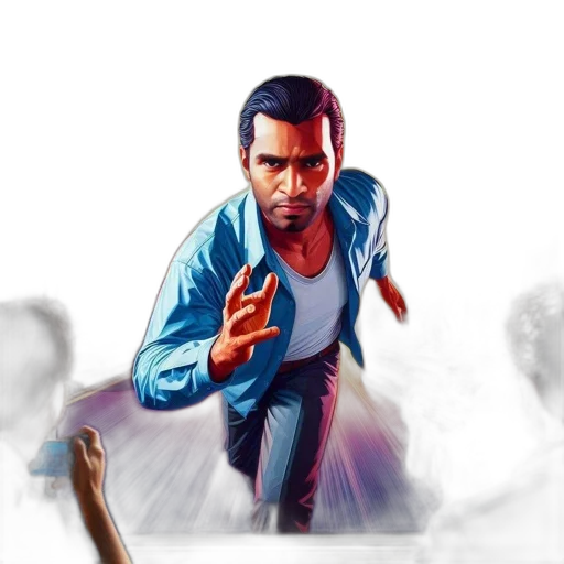 jacket, concept art, comic book art, 3d render transparent PNG cut-out