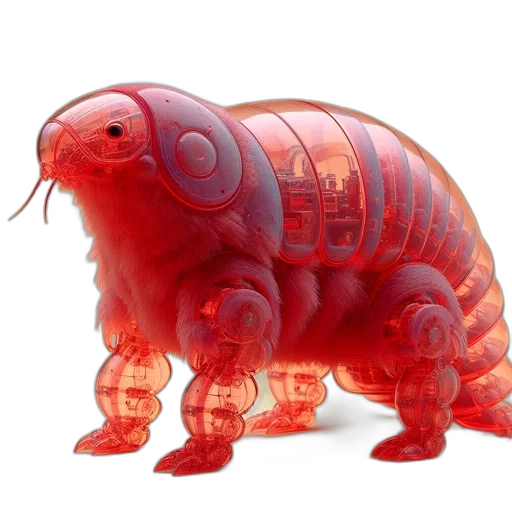 creature, animal, dragon, robot transparent PNG cut-out