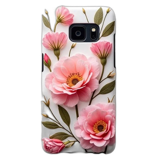 flower, design, case, samsung transparent PNG cut-out
