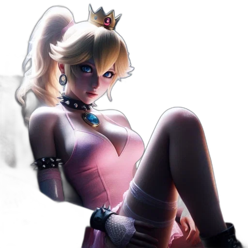 crown, dress, robot, concept art transparent PNG cut-out