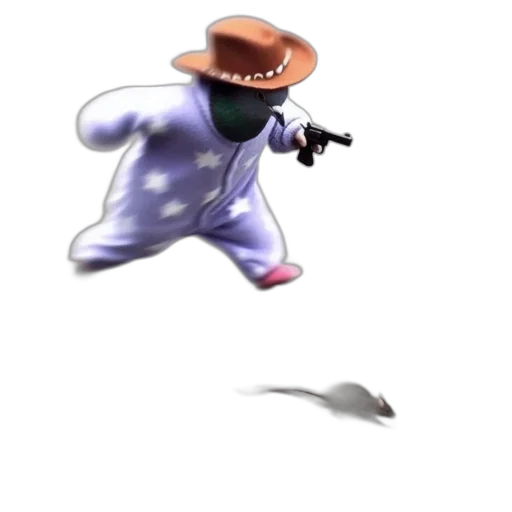 hat, weapon, staff, creature transparent PNG cut-out