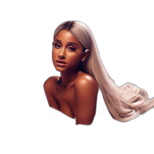 hair, crown, face, creature transparent PNG cut-out