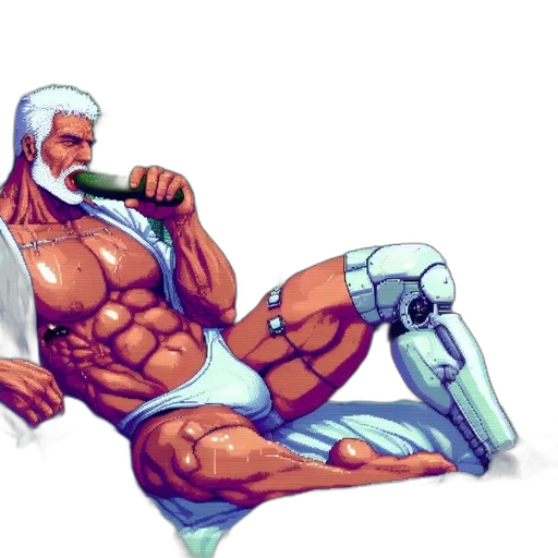 bottle, robot, concept art, cyberpunk transparent PNG cut-out