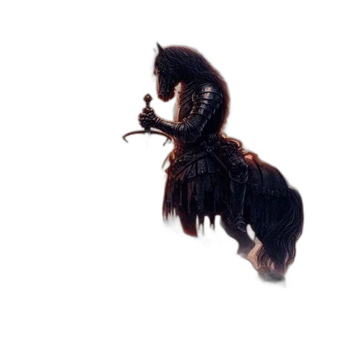 hair, animal, creature, staff transparent PNG cut-out