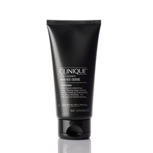 black, tube, clinique, skin transparent PNG cut-out
