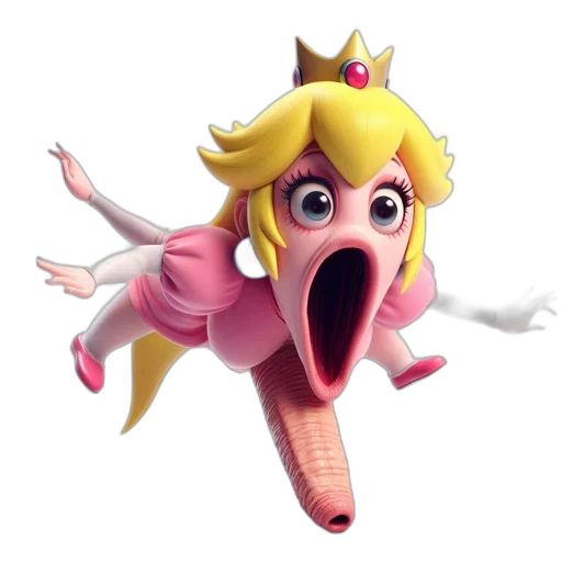 crown, dress, weapon, creature transparent PNG cut-out