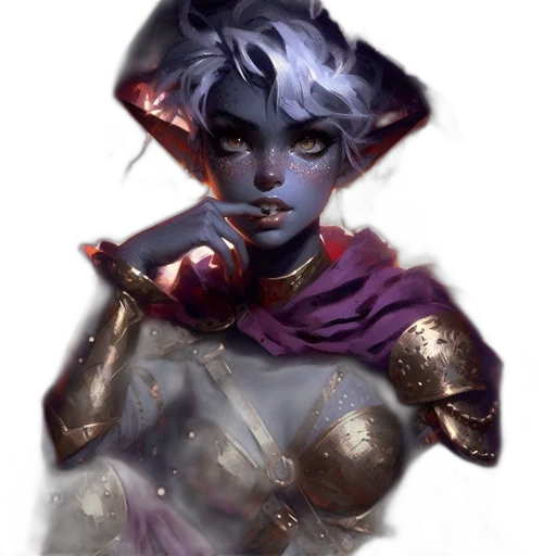 face, staff, mask, fantasy art transparent PNG cut-out