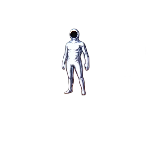 robot, creature, staff, mask transparent PNG cut-out