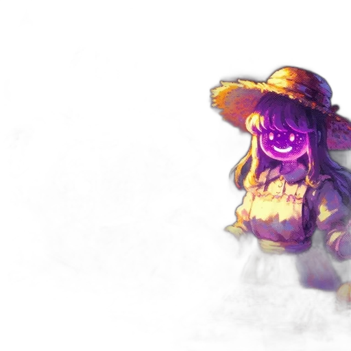 hat, mask, flower, creature transparent PNG cut-out