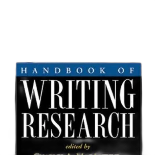 handbook, writing, research, edited transparent PNG cut-out