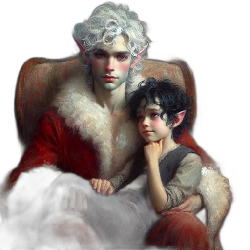 oil painting, fantasy art, concept art, photorealistic transparent PNG cut-out