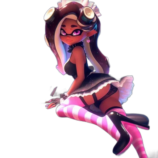 dress, staff, weapon, concept art transparent PNG cut-out