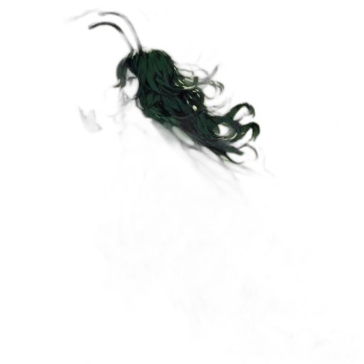 hair, crown, creature, mask transparent PNG cut-out