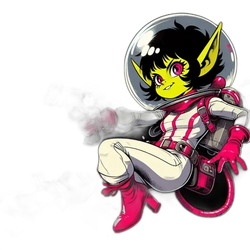 concept art, comic book art, cartoon, fantasy art transparent PNG cut-out