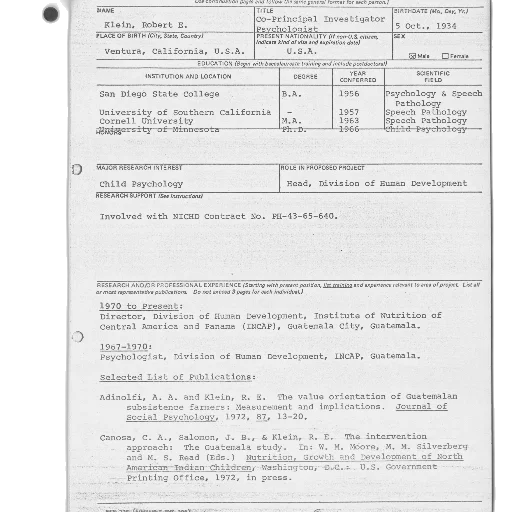 document, titled, klein, robert transparent PNG cut-out