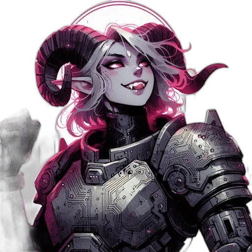 robot, concept art, fantasy art, comic book art transparent PNG cut-out
