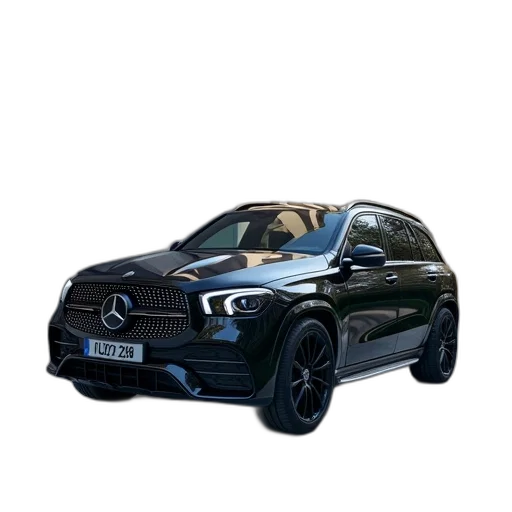 car, 3d render, photorealistic, mercedes transparent PNG cut-out