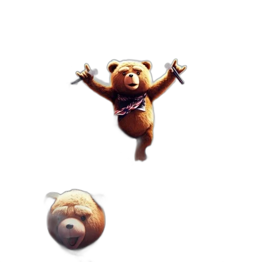 animal, creature, concept art, 3d render transparent PNG cut-out