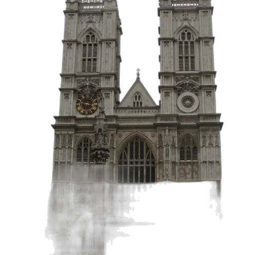 building, sword, crown, face transparent PNG cut-out