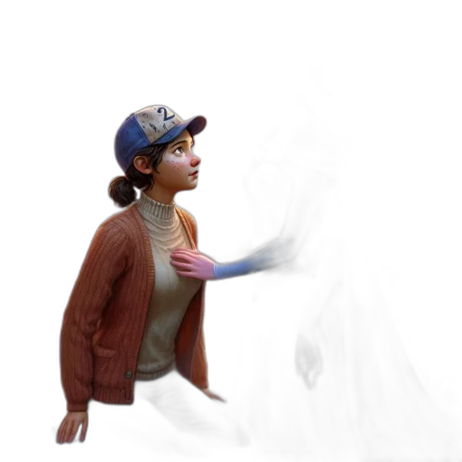 hat, mask, creature, face transparent PNG cut-out