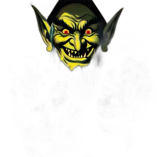 mask, face, staff, creature transparent PNG cut-out