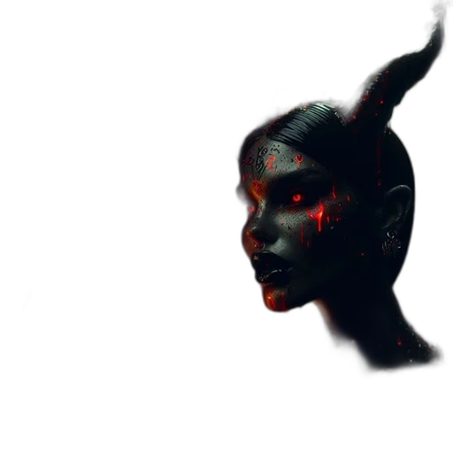 mask, face, creature, crown transparent PNG cut-out