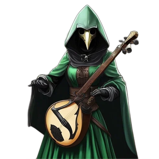 mask, staff, jacket, weapon transparent PNG cut-out