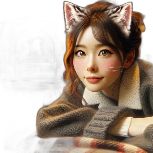 photorealistic, oil painting, fantasy art, 3d render transparent PNG cut-out