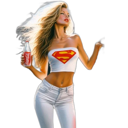 comic book art, photorealistic, concept art, fantasy art transparent PNG cut-out