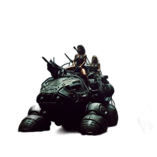 robot, weapon, dragon, creature transparent PNG cut-out