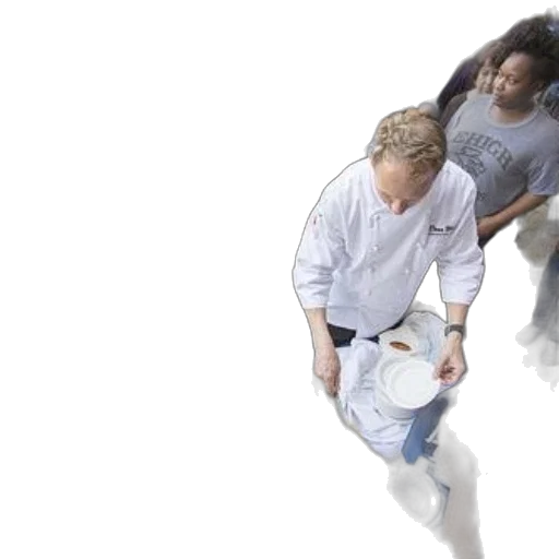 staff, chef, white, coat transparent PNG cut-out