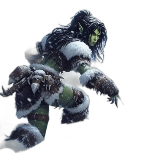 creature, concept art, fantasy art, comic book art transparent PNG cut-out