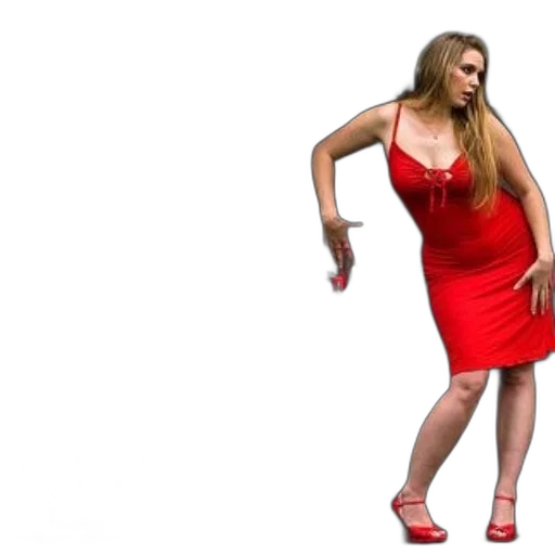 dress, shoes, weapon, 3d render transparent PNG cut-out