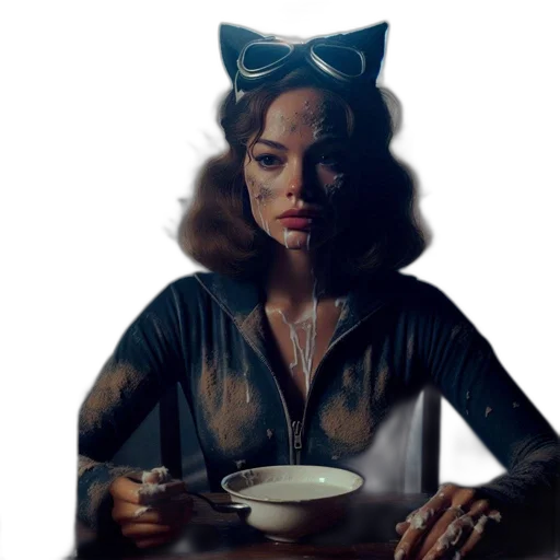 mask, photorealistic, concept art, comic book art transparent PNG cut-out